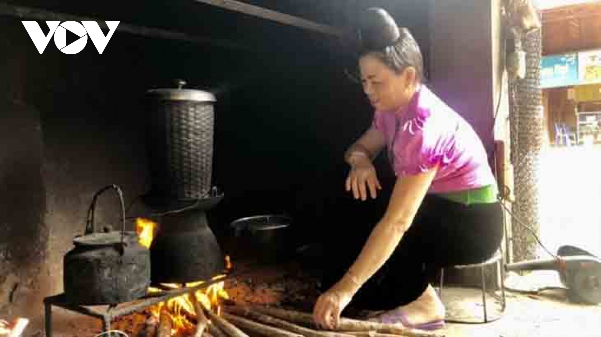 Glutinous rice steamer of the Thai
